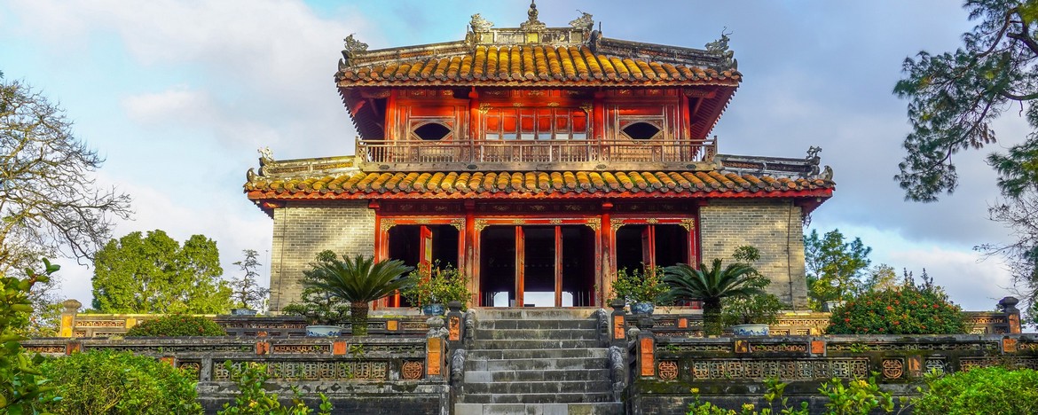 Imperial,Minh,Mang,Tomb,In,Hue,City,,Vietnam.,A,Unesco