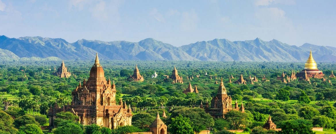 Bagan,,Myanmar,Temples,In,The,Archaeological,Zone.